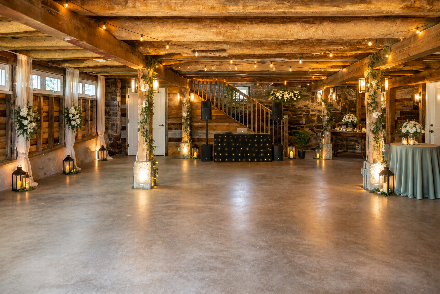 Barn dance floor