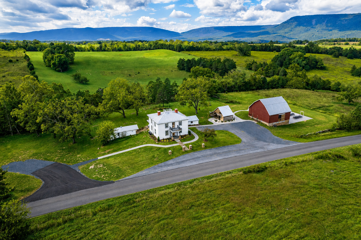 Summer aerial